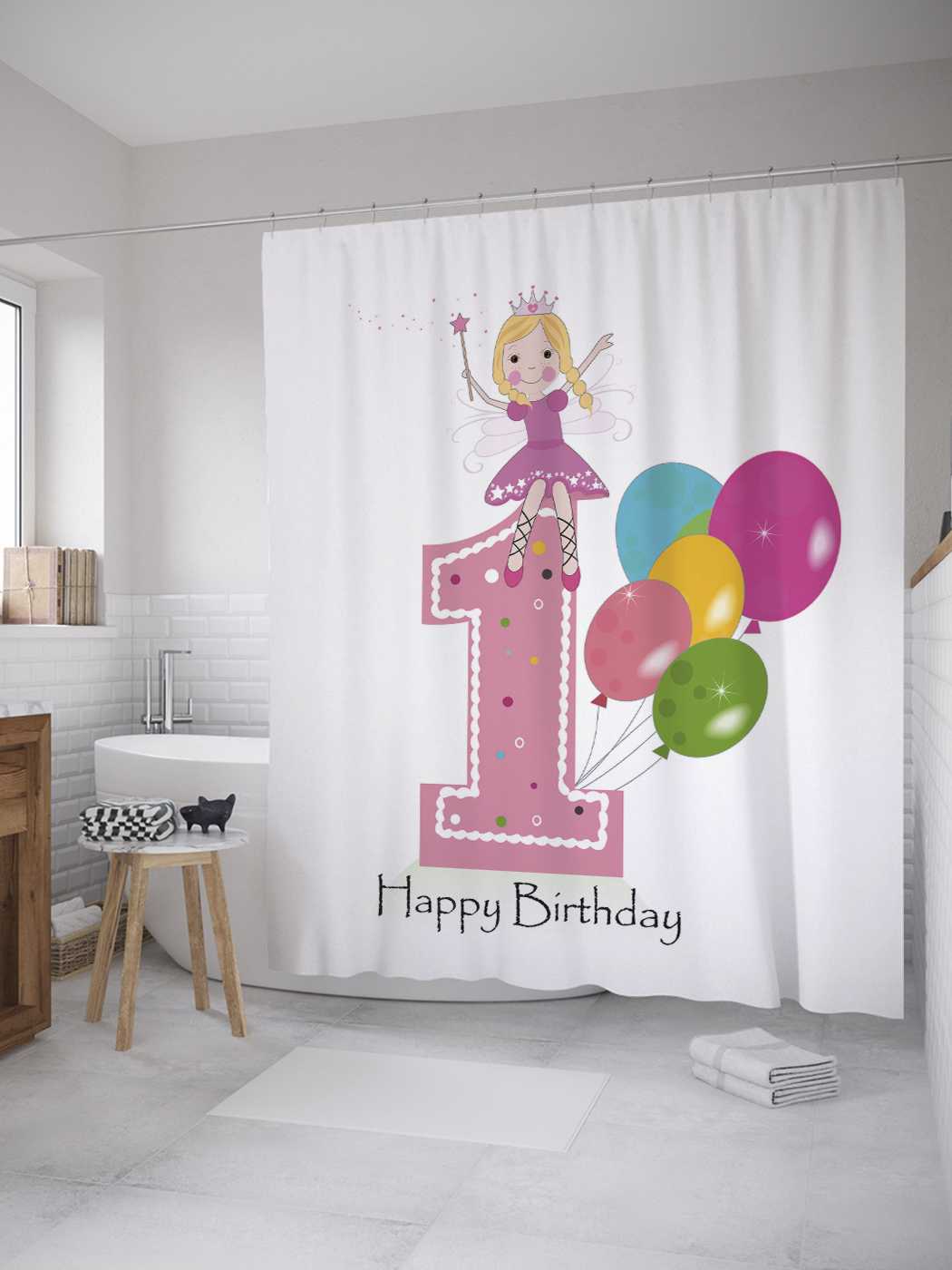 Штора для ванной JoyArty "Поздравление от феи" 180х200 см с крючками
Штора для ванной JoyArty "Поздравление от феи" 180х200 см с крючками