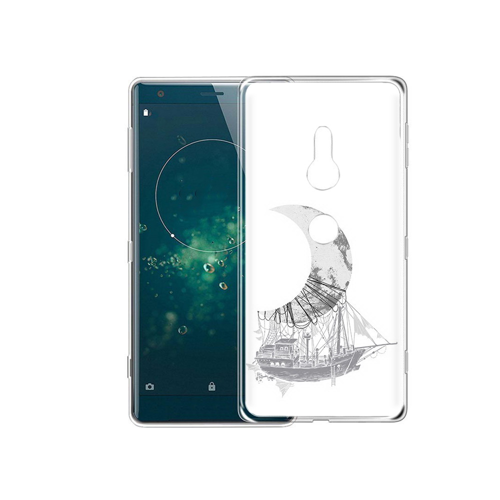 Чехол MyPads Tocco для Sony Xperia XZ2 черно белый корабль полумесяц, Прозрачный, Tocco
Чехол MyPads Tocco для Sony Xperia XZ2 черно белый корабль полумесяц, Прозрачный, Tocco