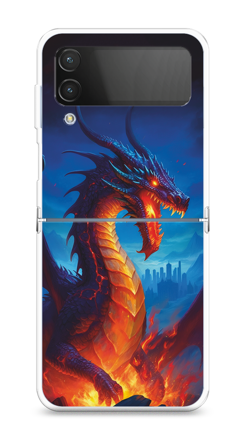 Чехол на Samsung Galaxy Z Flip 4 "Дракон над лавой", Оранжевый;коричневый;синий, 2106650-1
Чехол на Samsung Galaxy Z Flip 4 "Дракон над лавой", Оранжевый;коричневый;синий, 2106650-1