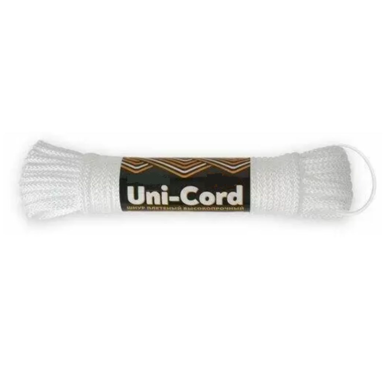 Шнур плетеный Петроканат UNI-CORD 2,5 мм (10 м) белый, минимоток (плетеный шнур; шнур, Uni-Cord
Шнур плетеный Петроканат UNI-CORD 2,5 мм (10 м) белый, минимоток (плетеный шнур; шнур, Uni-Cord