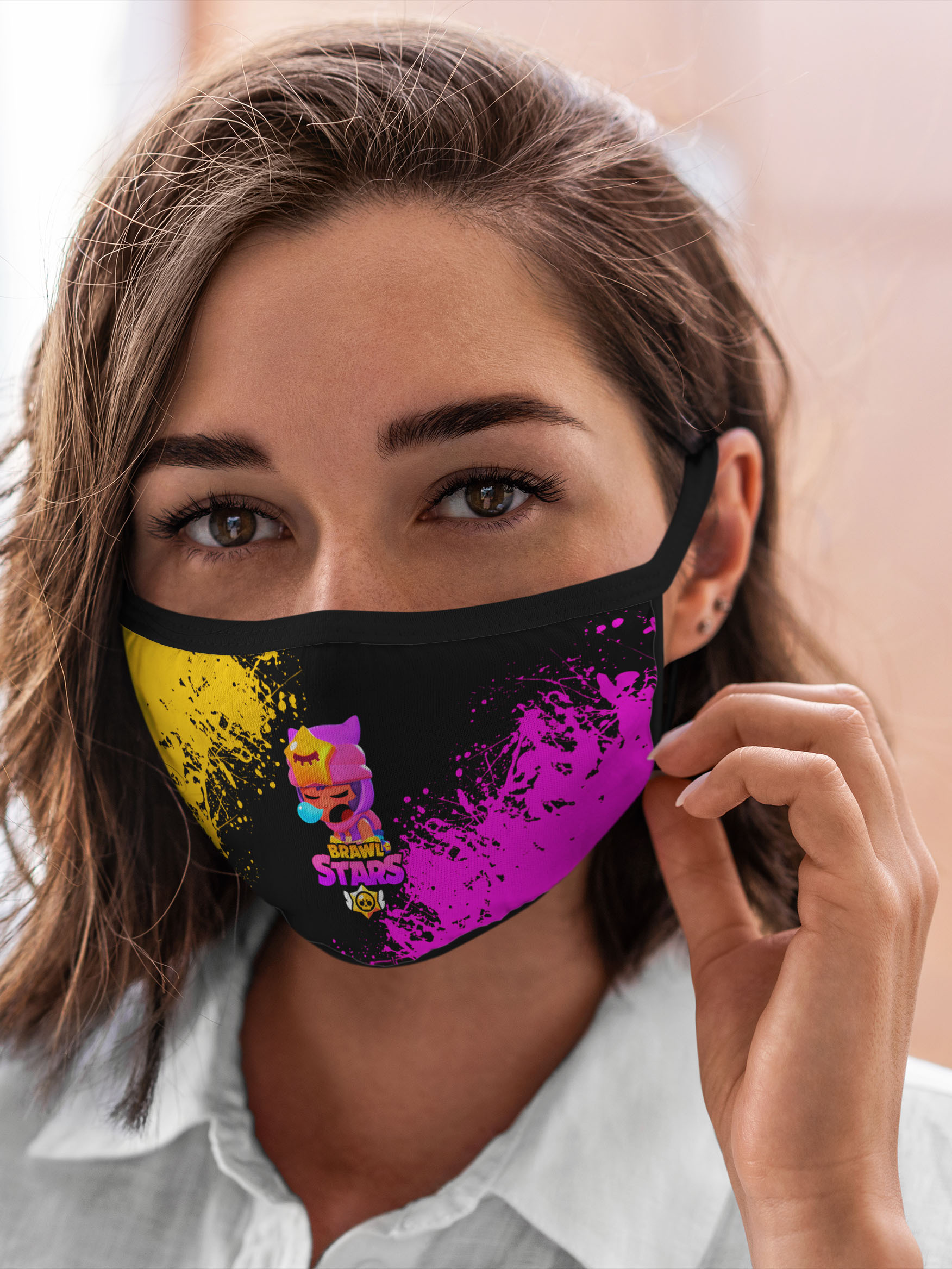 Многоразовая маска унисекс Burnettie Brawl Stars Sandy, Разноцветный, Brawl Stars Sandy
Многоразовая маска унисекс Burnettie Brawl Stars Sandy, Разноцветный, Brawl Stars Sandy