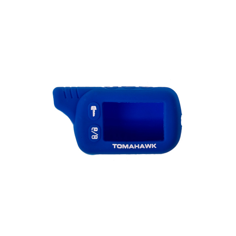 фото Чехол для брелка автосигнализации "tomahawk" (tz9010.9020.9030 силиконовый,синий "skyway")