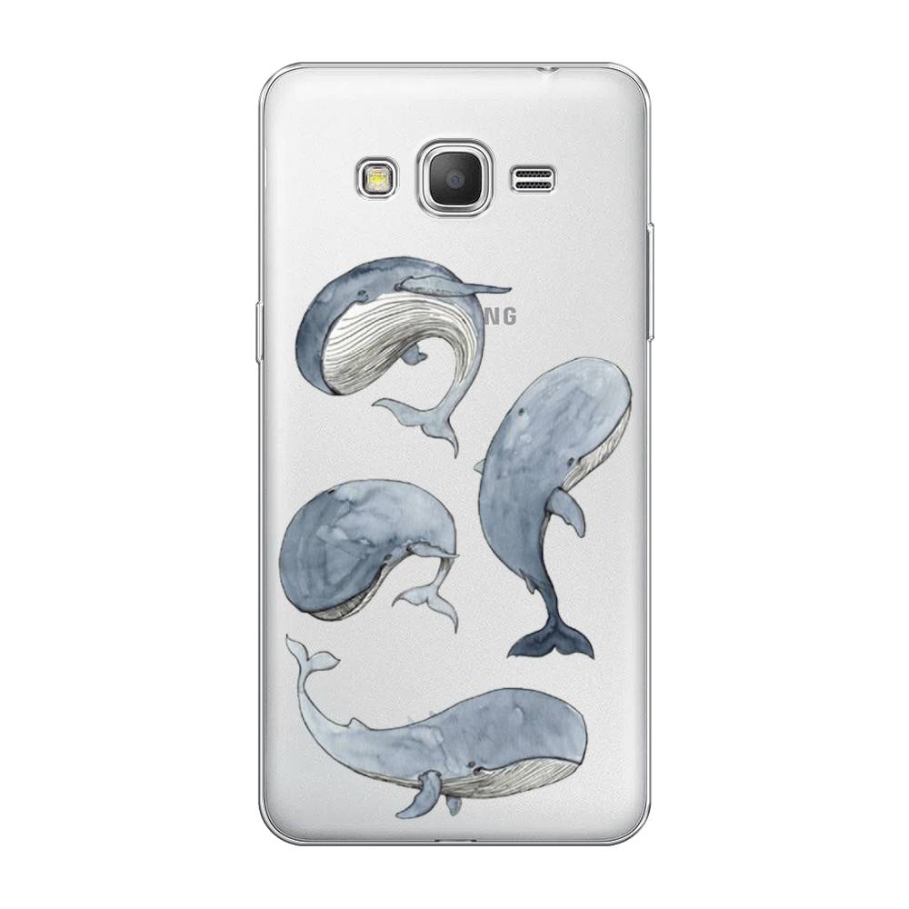 Чехол Awog на Samsung Galaxy Grand Prime / Самсунг Grand Prime "Киты", Белый;прозрачный;голубой, 21950-1
Чехол Awog на Samsung Galaxy Grand Prime / Самсунг Grand Prime "Киты", Белый;прозрачный;голубой, 21950-1