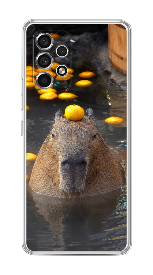Чехол на Samsung Galaxy A53 5G "Капибара отдыхает", Коричневый;оранжевый;серый, 2104550-1
Чехол на Samsung Galaxy A53 5G "Капибара отдыхает", Коричневый;оранжевый;серый, 2104550-1