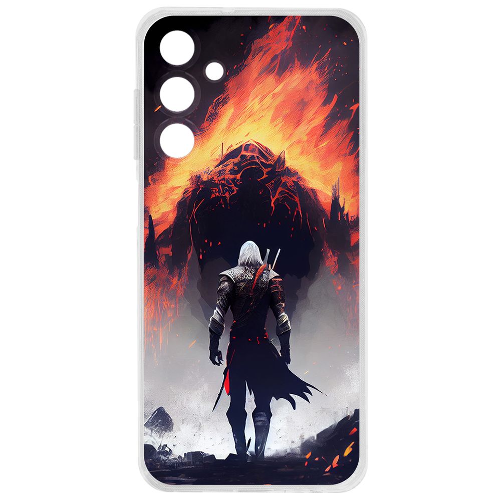 Чехол-накладка Krutoff Clear Case Ведьмак. Геральт для Samsung Galaxy A25 5G (A256), Прозрачный
Чехол-накладка Krutoff Clear Case Ведьмак. Геральт для Samsung Galaxy A25 5G (A256), Прозрачный