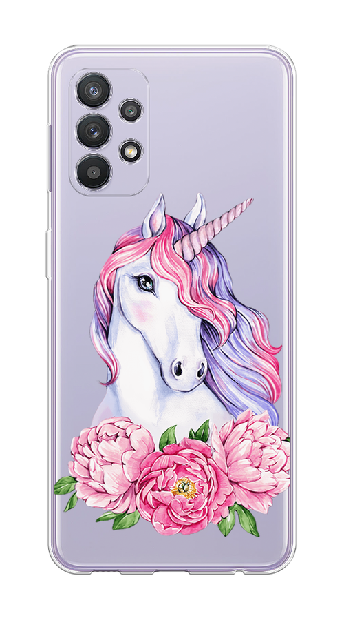 Чехол на Samsung Galaxy A32 "Единорог с пионами", Розовый;белый;зеленый, 2102050-1
Чехол на Samsung Galaxy A32 "Единорог с пионами", Розовый;белый;зеленый, 2102050-1