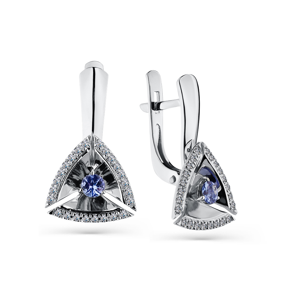 Серьги из белого золота с танзанитом, бриллиантом Master Brilliant 2-208371-00-31, 2-208371-00-31
Серьги из белого золота с танзанитом, бриллиантом Master Brilliant 2-208371-00-31, 2-208371-00-31