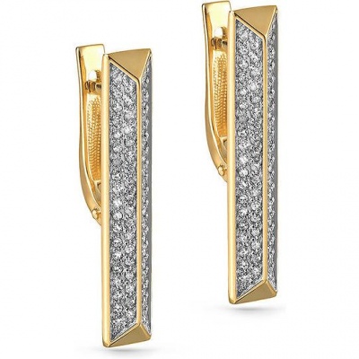 Серьги из желтого золота с бриллиантом Kabarovsky 12-21057-1000, 12-21057-1000
Серьги из желтого золота с бриллиантом Kabarovsky 12-21057-1000, 12-21057-1000