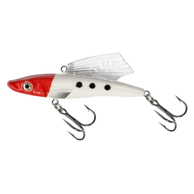 фото Воблер aqua бекас vib 70mm, вес - 22,0g, цвет 160 (red head), 2 штуки