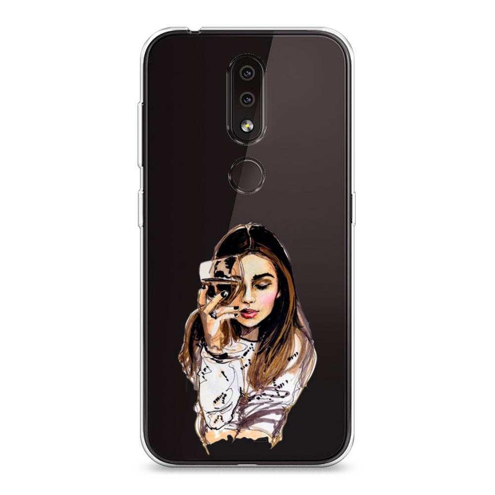 Чехол Awog на Nokia 4.2 / Нокиа 4.2 "Девушка с бокалом", Коричневый;прозрачный;бежевый, 122550-7
Чехол Awog на Nokia 4.2 / Нокиа 4.2 "Девушка с бокалом", Коричневый;прозрачный;бежевый, 122550-7