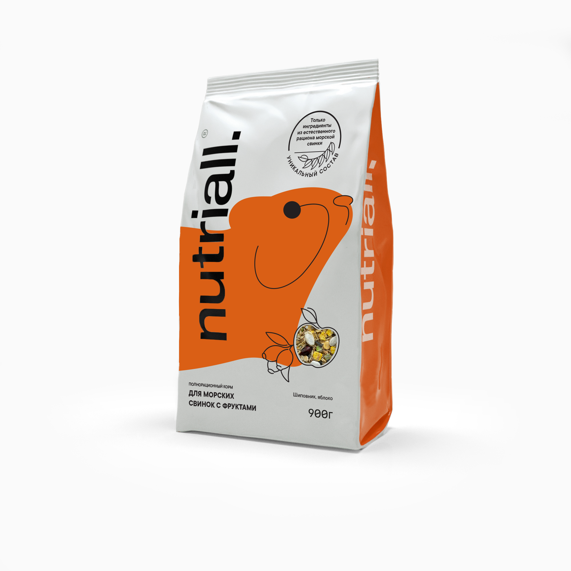 Сухой корм для морских свинок Nutriall зерновой с фруктами, 900 г, Корм для морских свинок с фруктами
Сухой корм для морских свинок Nutriall зерновой с фруктами, 900 г, Корм для морских свинок с фруктами