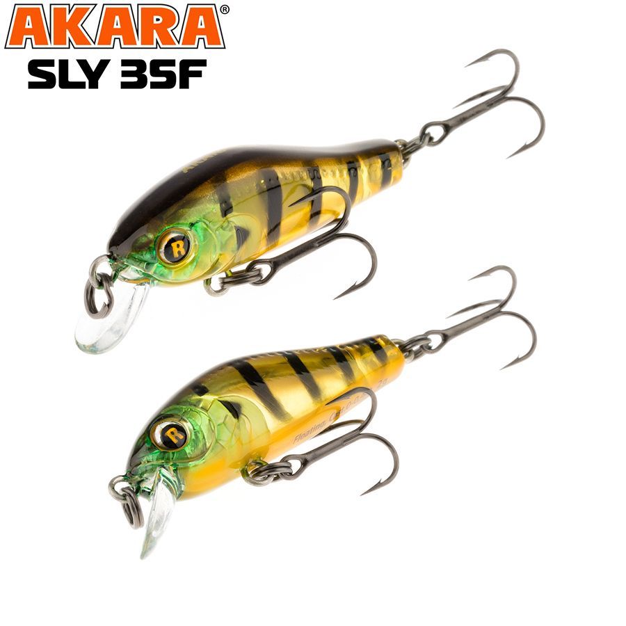 Воблер Akara Sly minnow Ридж 35мм 2гр на голавля, жереха, щуку и форель, Коричневый, Sly
Воблер Akara Sly minnow Ридж 35мм 2гр на голавля, жереха, щуку и форель, Коричневый, Sly