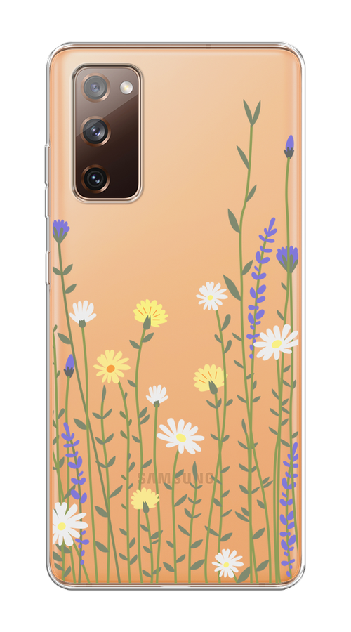 Чехол на Samsung Galaxy S20 FE "Ромашка и лаванда", Зеленый;желтый;прозрачный, 2101350-1
Чехол на Samsung Galaxy S20 FE "Ромашка и лаванда", Зеленый;желтый;прозрачный, 2101350-1