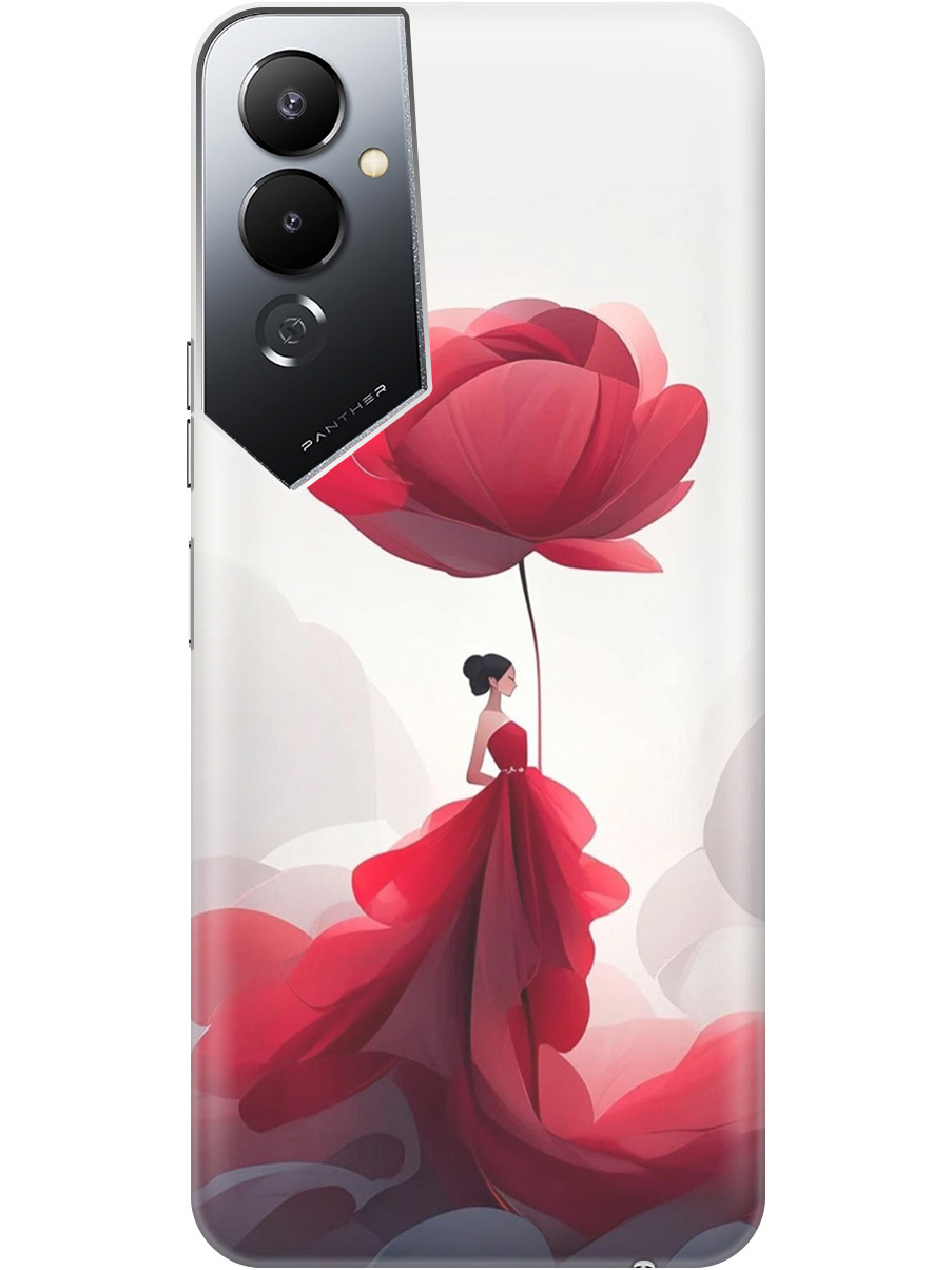Силиконовый чехол на Tecno Pova 4 с рисунком "Цветочная девушка в красном", Белый;красный, 20000595
Силиконовый чехол на Tecno Pova 4 с рисунком "Цветочная девушка в красном", Белый;красный, 20000595