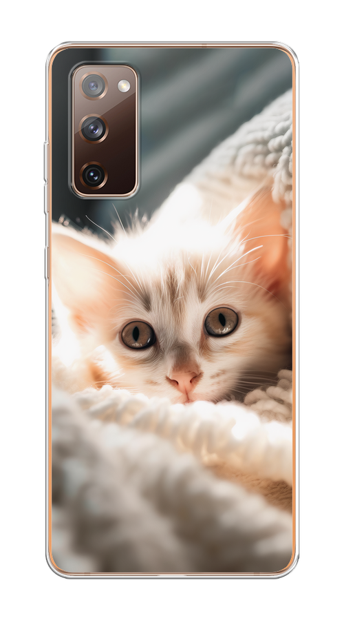 Чехол на Samsung Galaxy S20 FE "Белый шкодливый котенок", Серый;белый;бежевый;оранжевый, 2101350-1
Чехол на Samsung Galaxy S20 FE "Белый шкодливый котенок", Серый;белый;бежевый;оранжевый, 2101350-1