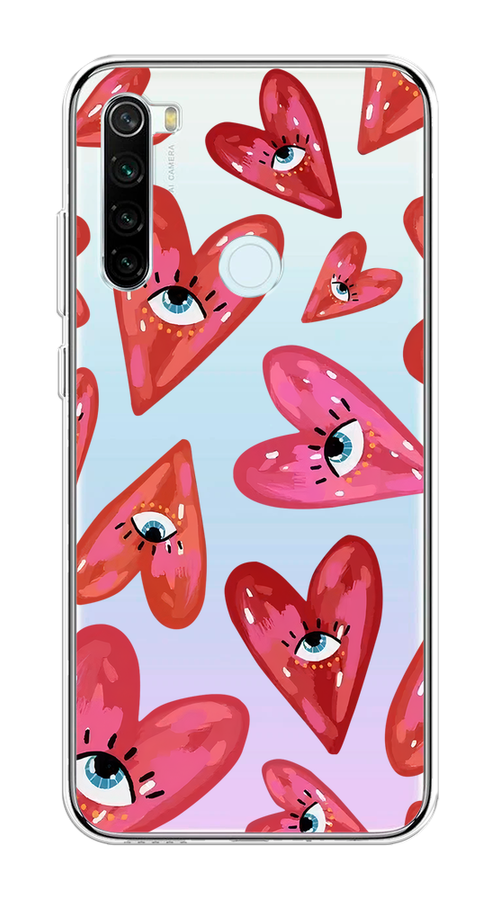 Чехол на Xiaomi Redmi Note 8T "Сердечки с глазами", Коричневый;красный;розовый, 37450-1
Чехол на Xiaomi Redmi Note 8T "Сердечки с глазами", Коричневый;красный;розовый, 37450-1