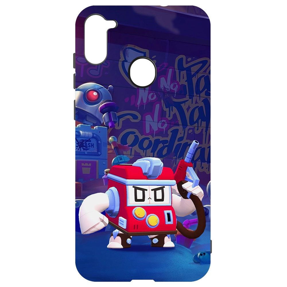Чехол-накладка Krutoff Софт Кейс Brawl Stars - V8-БИТ для Samsung Galaxy M11 (M115) черный
Чехол-накладка Krutoff Софт Кейс Brawl Stars - V8-БИТ для Samsung Galaxy M11 (M115) черный