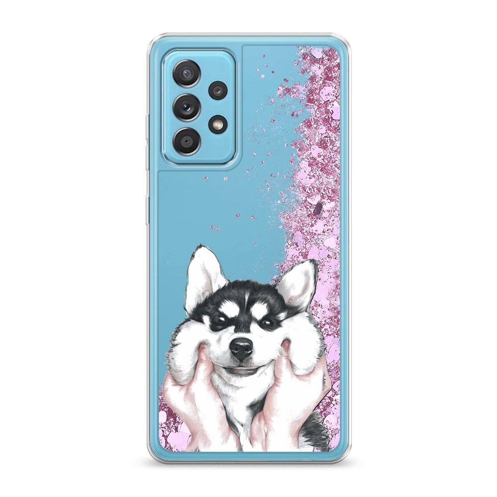 Жидкий чехол с блестками "Щечки хаски" на Samsung Galaxy A52s
Жидкий чехол с блестками "Щечки хаски" на Samsung Galaxy A52s