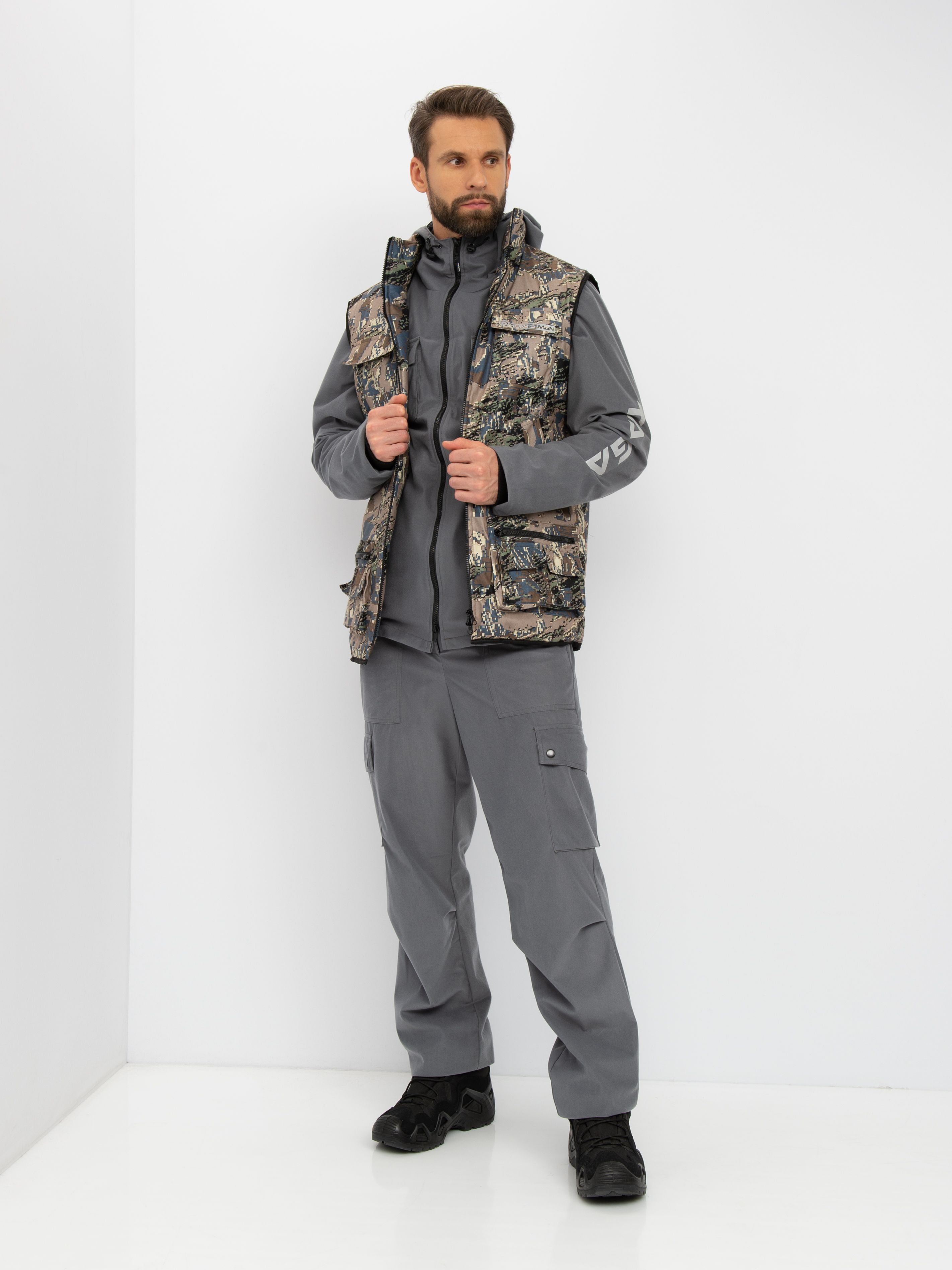 Костюм демисезонный Huntsman Тайга-3 ткань Alova цвет Лабиринт Серый 56-58 182-188, Тайга-3
Костюм демисезонный Huntsman Тайга-3 ткань Alova цвет Лабиринт Серый 56-58 182-188, Тайга-3