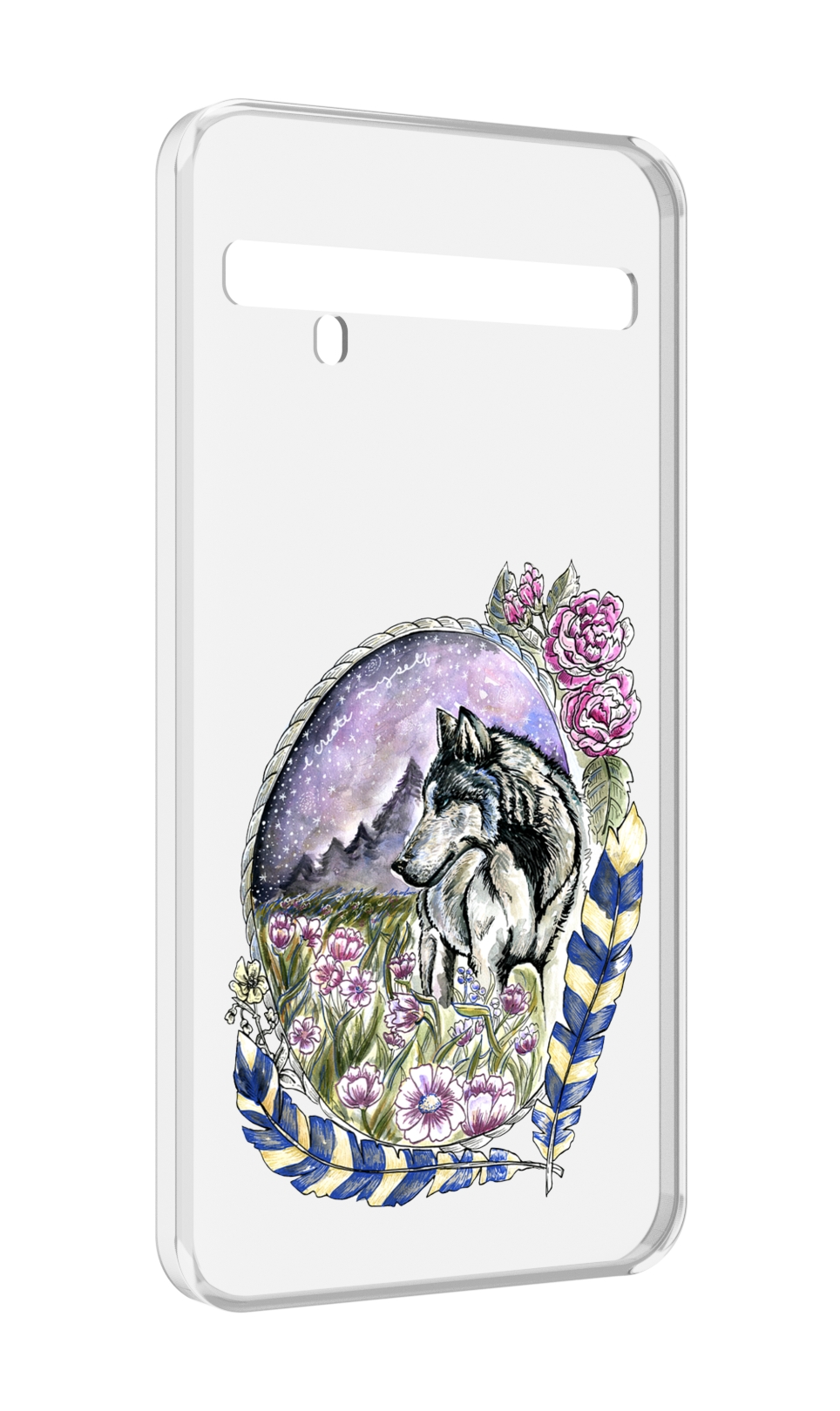 Чехол MyPads нарисованный волк в цветах с перьями для TCL 10 Pro / TCL 10 + Plus, Прозрачный, Tocco
Чехол MyPads нарисованный волк в цветах с перьями для TCL 10 Pro / TCL 10 + Plus, Прозрачный, Tocco
