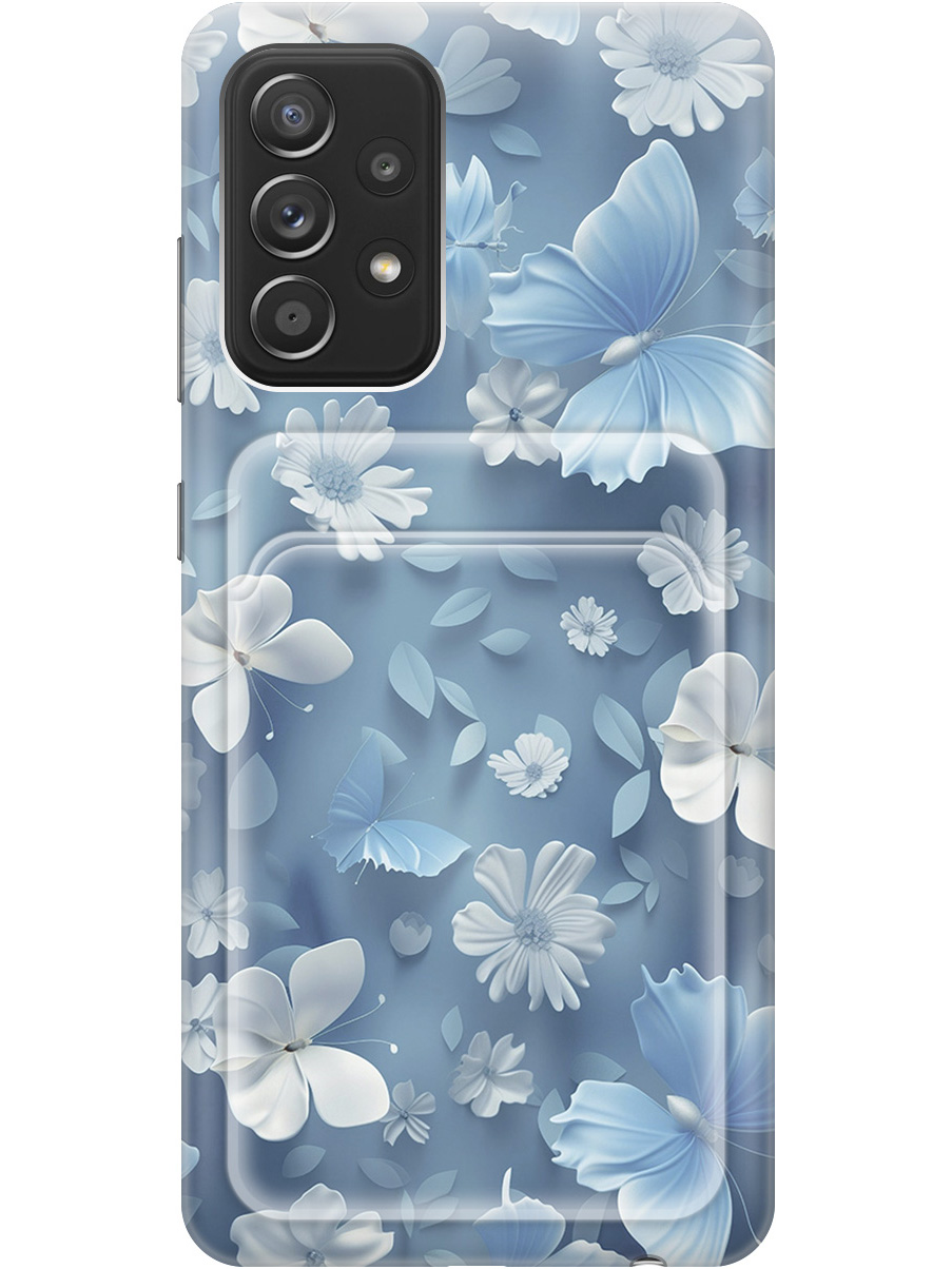 Силиконовый чехол на Samsung Galaxy A52 с принтом с карманом для карты прозрачный 783871, Прозрачный;белый;голубой, 724990110
Силиконовый чехол на Samsung Galaxy A52 с принтом с карманом для карты прозрачный 783871, Прозрачный;белый;голубой, 724990110