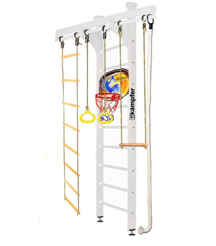 Спортивный компекс Kampfer Wooden Ladder Ceiling Basketball Shield №6 Стандарт Жемчужный, 54049
Спортивный компекс Kampfer Wooden Ladder Ceiling Basketball Shield №6 Стандарт Жемчужный, 54049