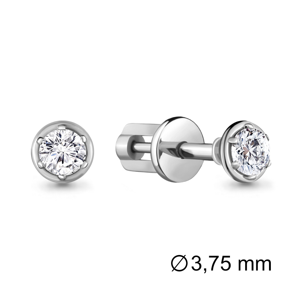 Серьги из белого золота с бриллиантом Aquamarine Aquamarine 941362_585_бз, 941362_585_бз
Серьги из белого золота с бриллиантом Aquamarine Aquamarine 941362_585_бз, 941362_585_бз