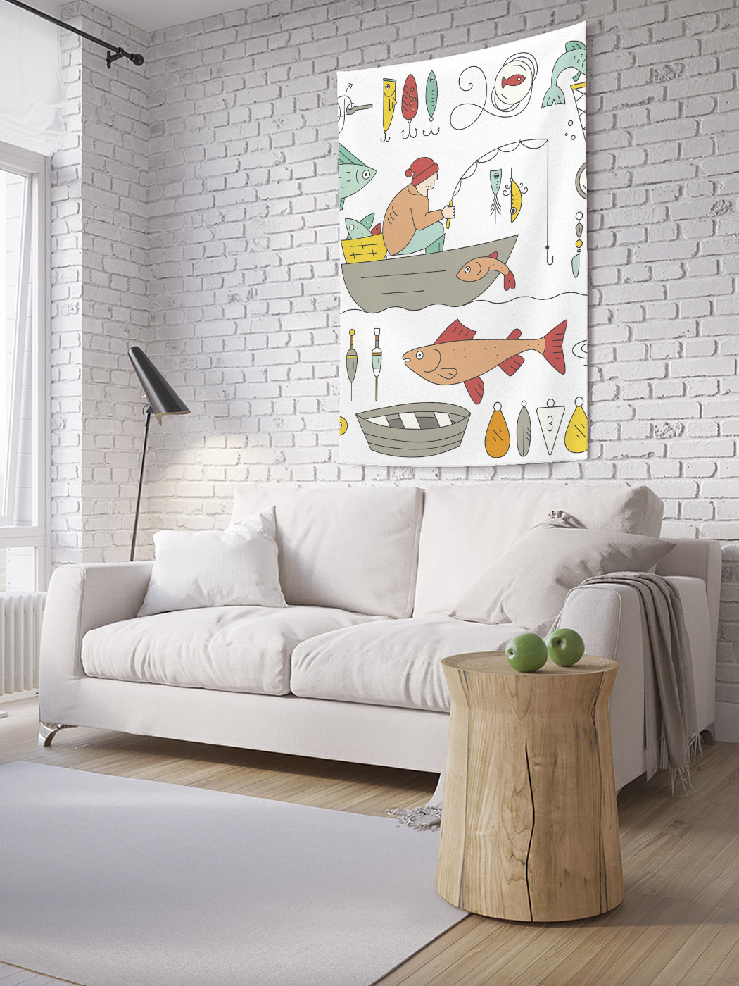 Вертикальное фотопанно на стену JoyArty Рыбацкая атмосфера 100x150 см, Рыбацкая атмосфера
Вертикальное фотопанно на стену JoyArty Рыбацкая атмосфера 100x150 см, Рыбацкая атмосфера