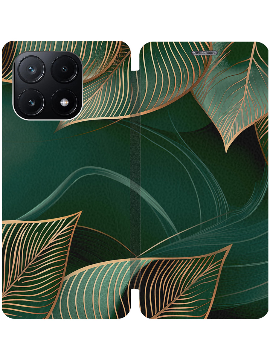 Чехол-книжка на Xiaomi Poco X6 Pro 5G с принтом "Малахитовые листья" черный, Зеленый;черный, 780484141
Чехол-книжка на Xiaomi Poco X6 Pro 5G с принтом "Малахитовые листья" черный, Зеленый;черный, 780484141
