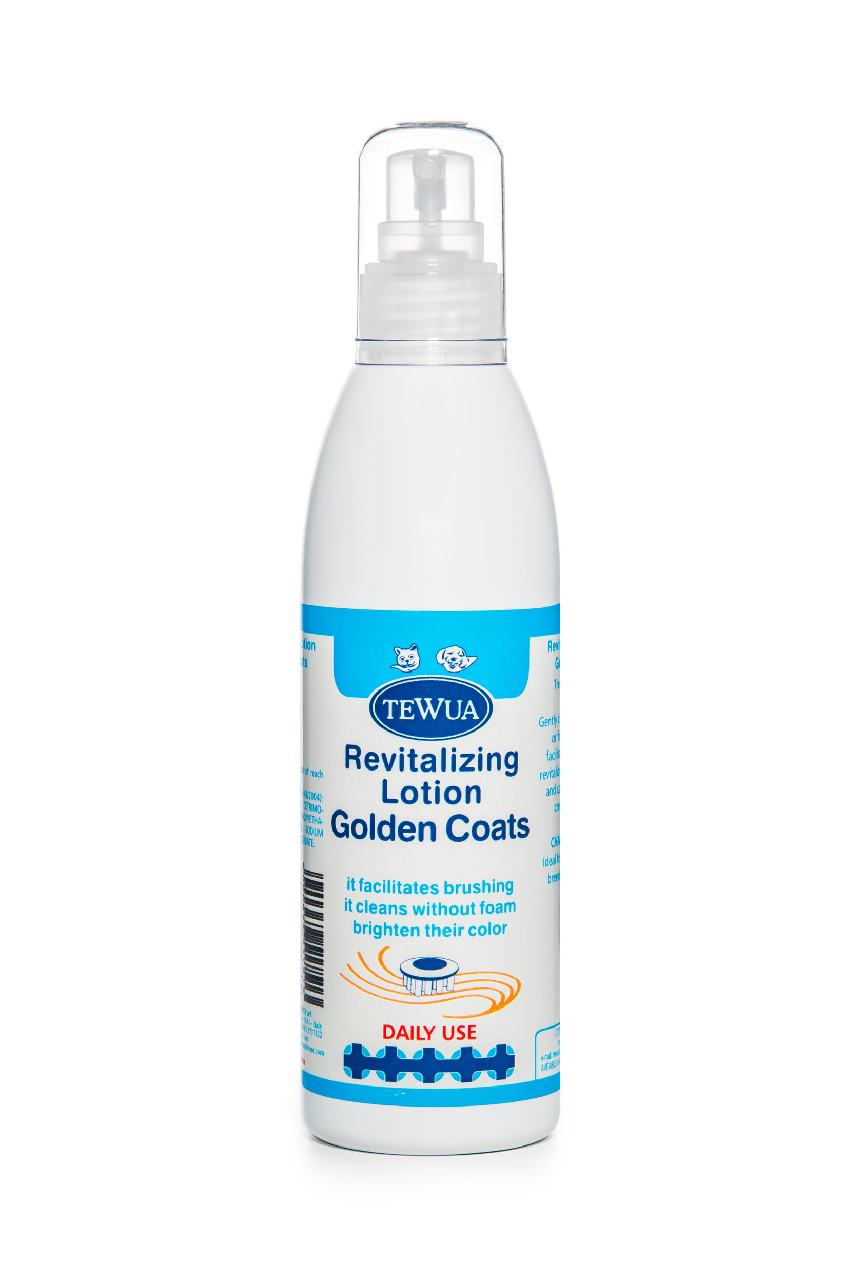 Лосьон для кошек и собак Tewua Revitalizing Lotion для золотистой шерсти, 250 мл, Revitalizing Lotion
Лосьон для кошек и собак Tewua Revitalizing Lotion для золотистой шерсти, 250 мл, Revitalizing Lotion