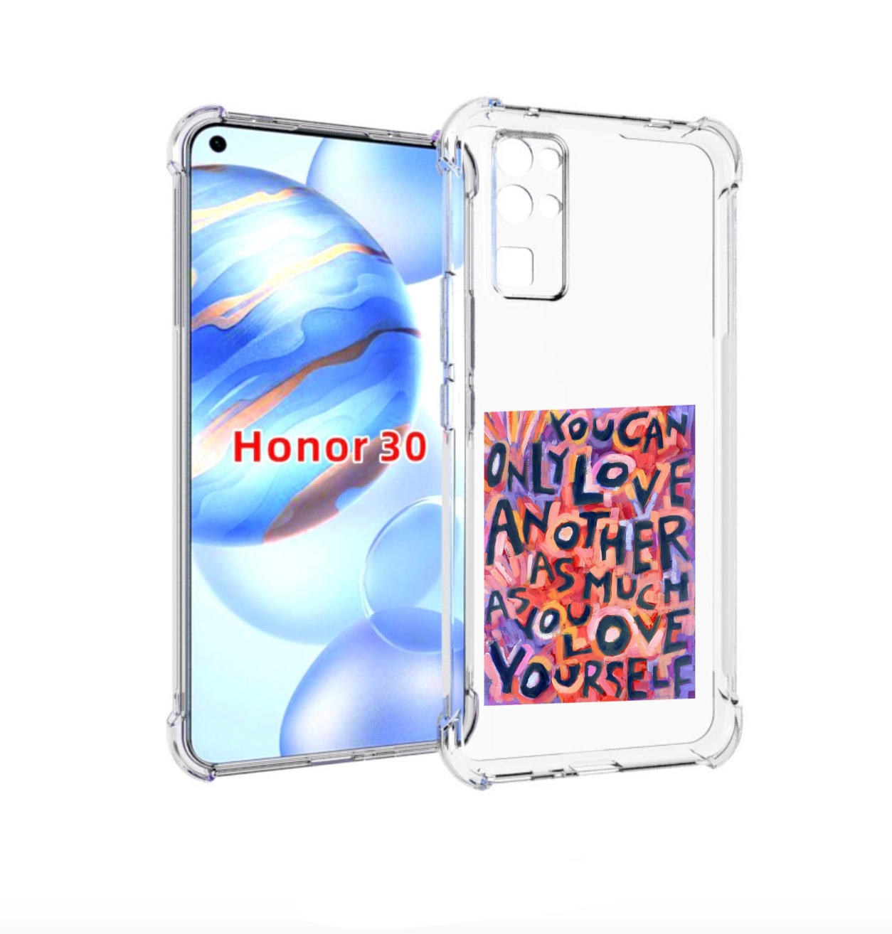 Чехол бампер MyPads ты-можешь-только-любить для Honor 30 (BMH-AN, Прозрачный, Tocco
Чехол бампер MyPads ты-можешь-только-любить для Honor 30 (BMH-AN, Прозрачный, Tocco