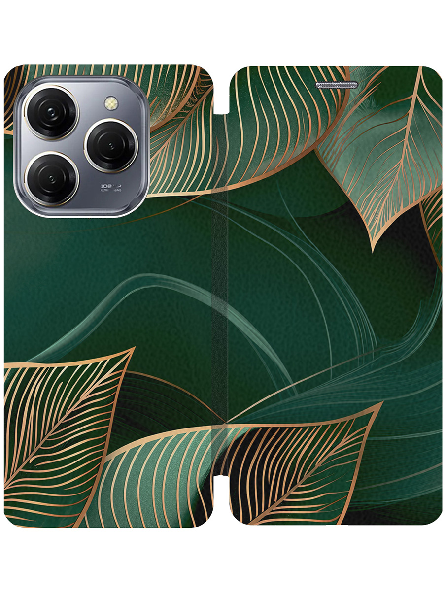 Чехол-книжка на Tecno Spark 20 Pro с принтом "Малахитовые листья" черный, Зеленый;черный, 779829041
Чехол-книжка на Tecno Spark 20 Pro с принтом "Малахитовые листья" черный, Зеленый;черный, 779829041