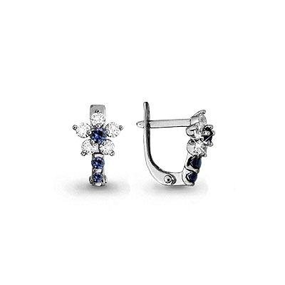 Серьги из белого золота с бриллиантом Aquamarine Aquamarine 941122_585_бз, 941122_585_бз
Серьги из белого золота с бриллиантом Aquamarine Aquamarine 941122_585_бз, 941122_585_бз
