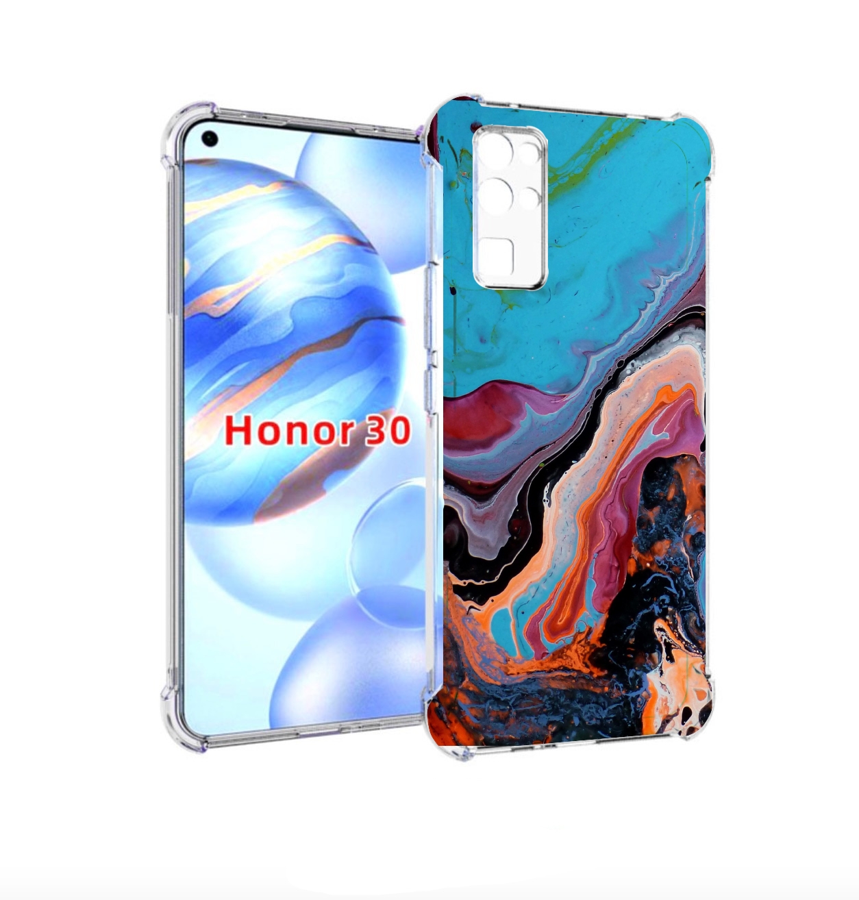 Чехол бампер MyPads смешанные краски для Honor 30 (BMH-AN10) про, Прозрачный, Tocco
Чехол бампер MyPads смешанные краски для Honor 30 (BMH-AN10) про, Прозрачный, Tocco