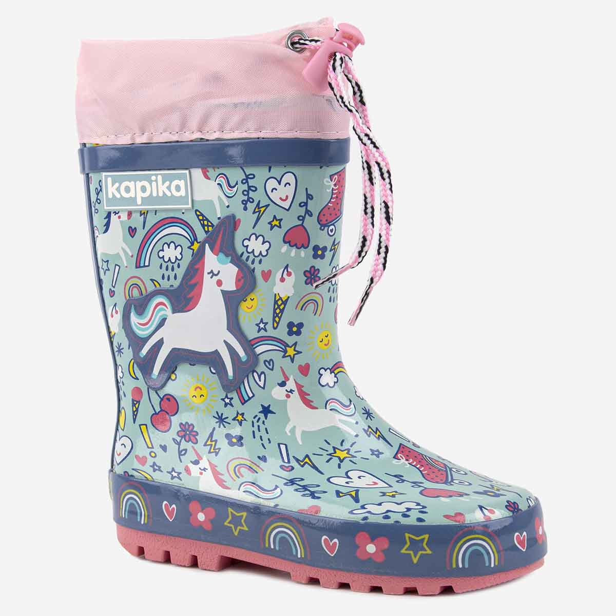 Сапоги резиновые Kapika 1417т, бирюзовый, 26, 1417т 
Сапоги резиновые Kapika 1417т, бирюзовый, 26, 1417т