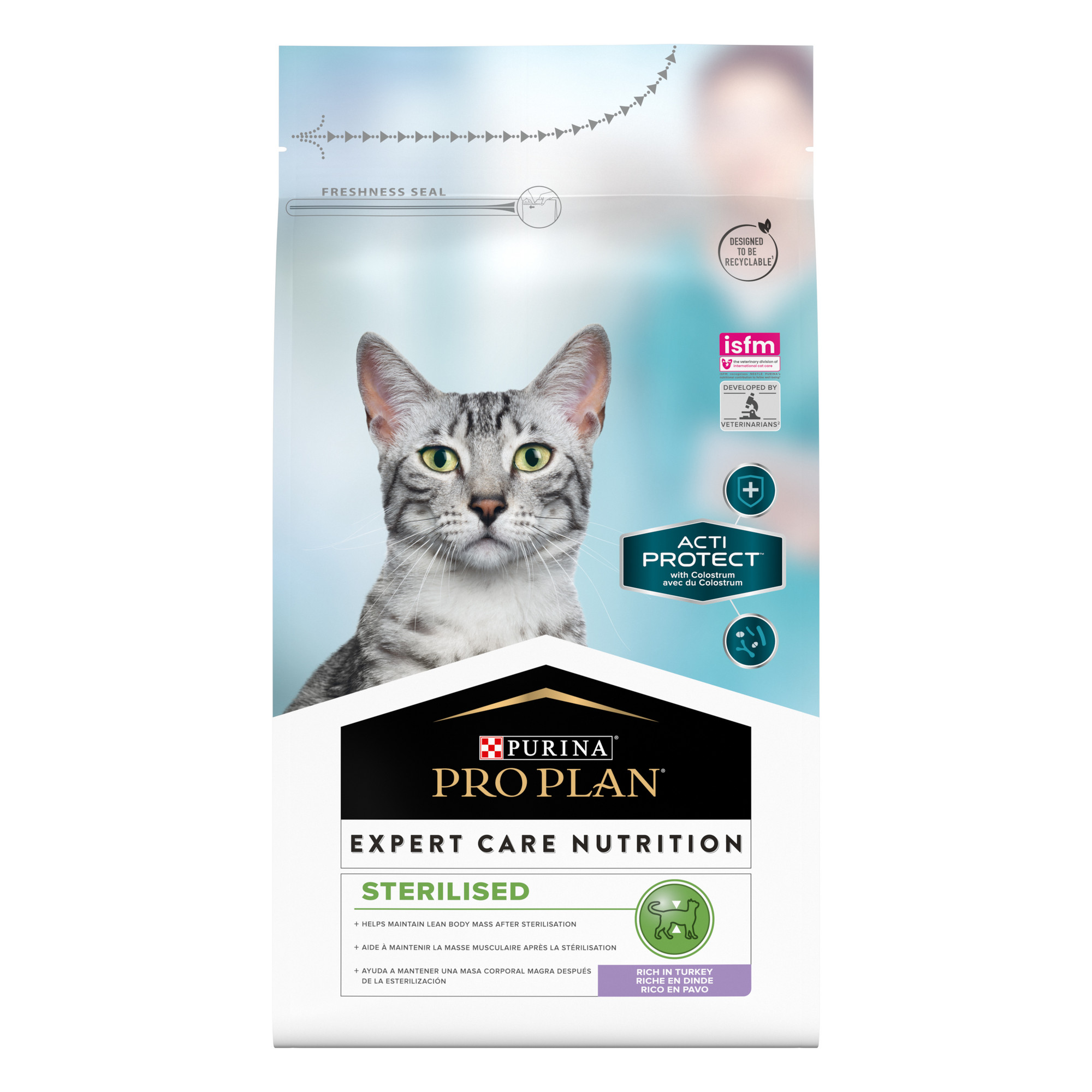 Сухой корм для кошек PRO PLAN ACTI PROTECT для стерилизованных с индейкой, 1,5 кг, Sterilised
Сухой корм для кошек PRO PLAN ACTI PROTECT для стерилизованных с индейкой, 1,5 кг, Sterilised