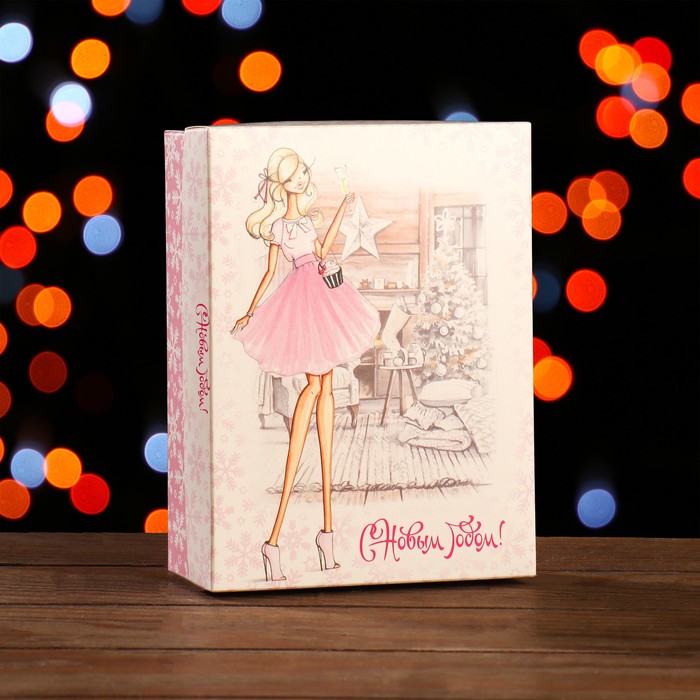 Коробка сборная крышка-дно без окна, "Женский Новый год", 16,5 х 12,5 х 5,2 см (5 шт), Розовый
Коробка сборная крышка-дно без окна, "Женский Новый год", 16,5 х 12,5 х 5,2 см (5 шт), Розовый