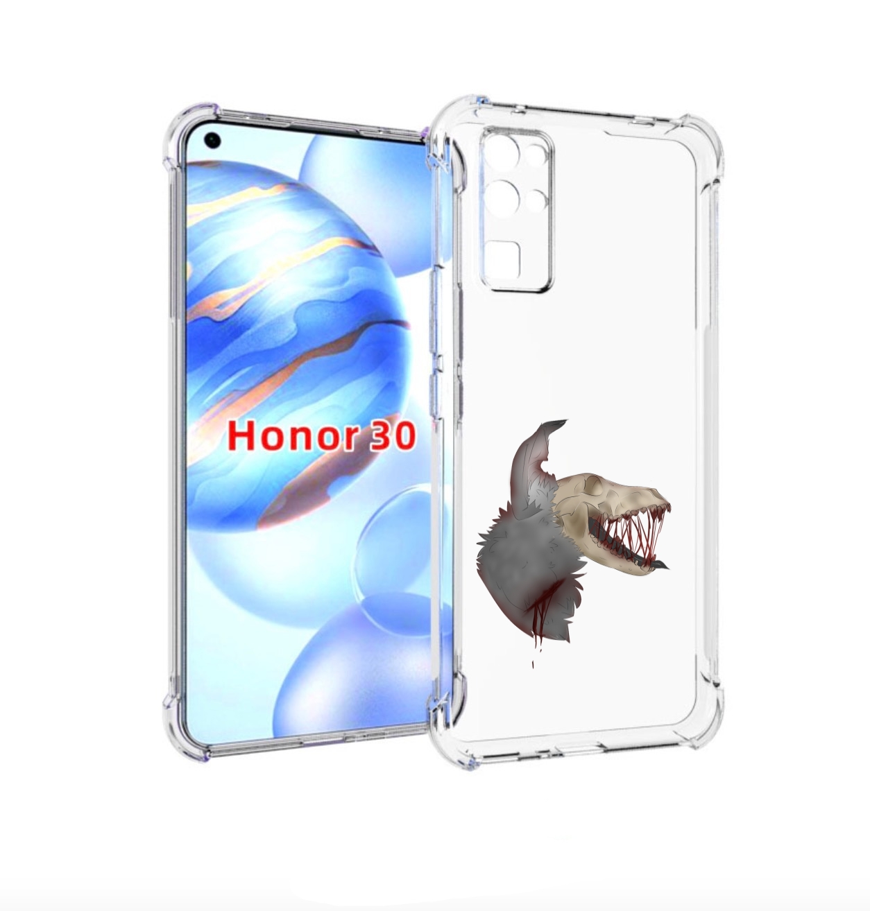 Чехол бампер MyPads кровавый-череп для Honor 30 (BMH-AN10) проти, Прозрачный, Tocco
Чехол бампер MyPads кровавый-череп для Honor 30 (BMH-AN10) проти, Прозрачный, Tocco