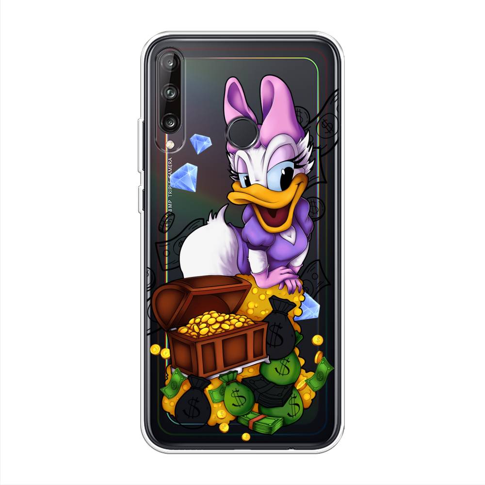Чехол на Huawei Y7p/P40 Lite E/Honor 9C "Rich Daisy Duck", Коричневый;белый;фиолетовый, 6103350-6
Чехол на Huawei Y7p/P40 Lite E/Honor 9C "Rich Daisy Duck", Коричневый;белый;фиолетовый, 6103350-6