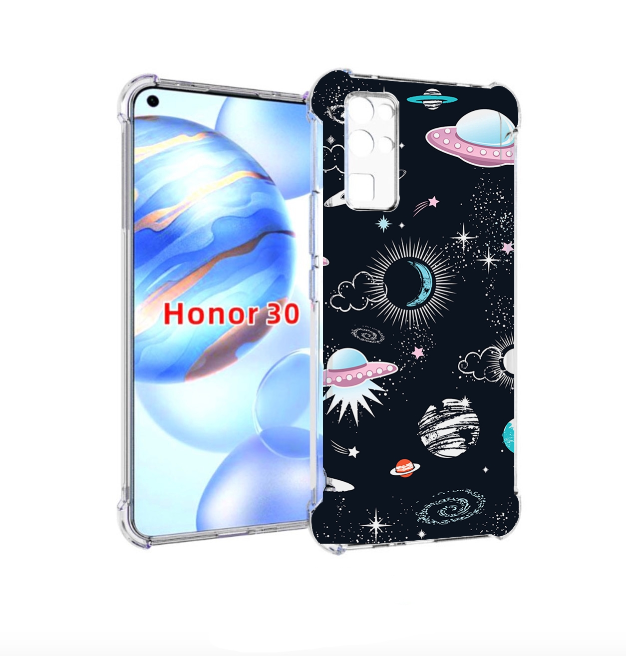 Чехол бампер MyPads космос-мини-картинки для Honor 30 (BMH-AN10), Прозрачный, Tocco
Чехол бампер MyPads космос-мини-картинки для Honor 30 (BMH-AN10), Прозрачный, Tocco