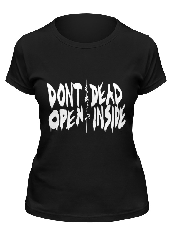 Футболка женская Printio Don't open dead inside черная L, Черный, Don't open dead inside
Футболка женская Printio Don't open dead inside черная L, Черный, Don't open dead inside