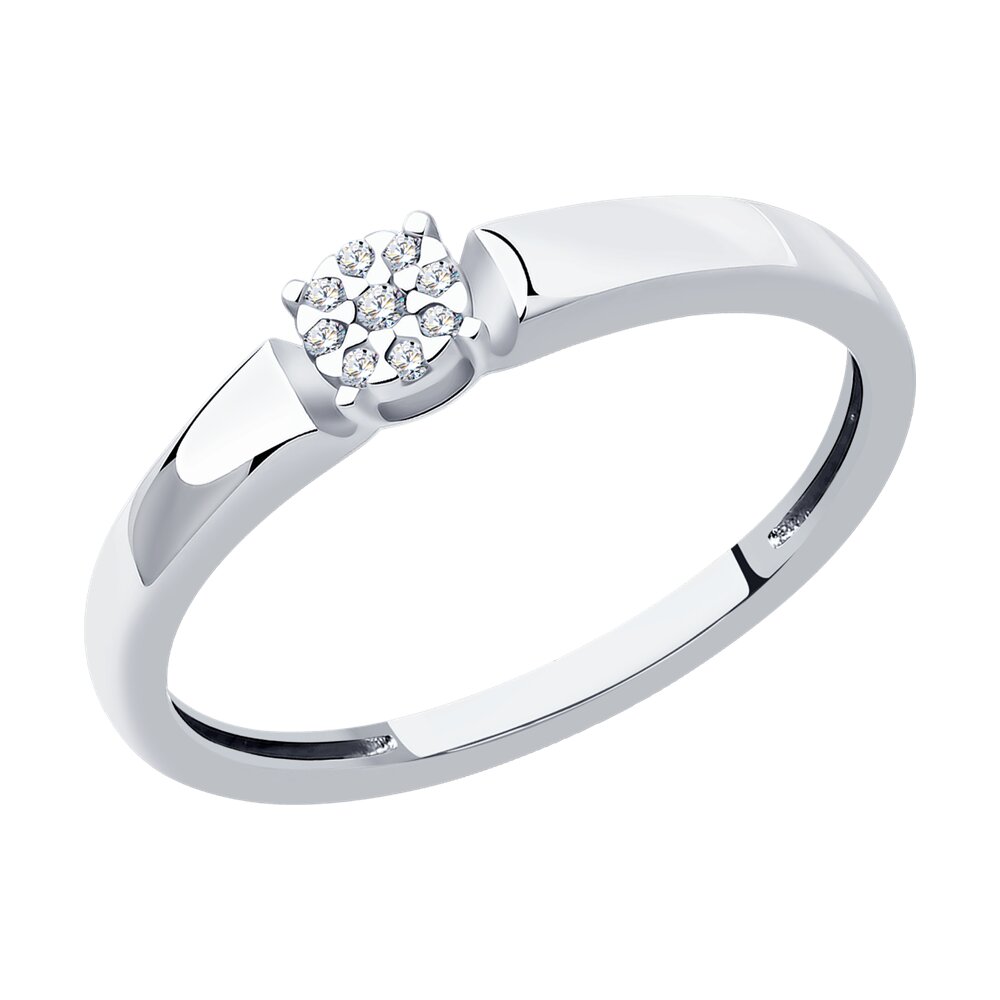 Кольцо помолвочное из белого золота с бриллиантом р. SOKOLOV Diamonds 1012301-3, 1012301-3
Кольцо помолвочное из белого золота с бриллиантом р. SOKOLOV Diamonds 1012301-3, 1012301-3