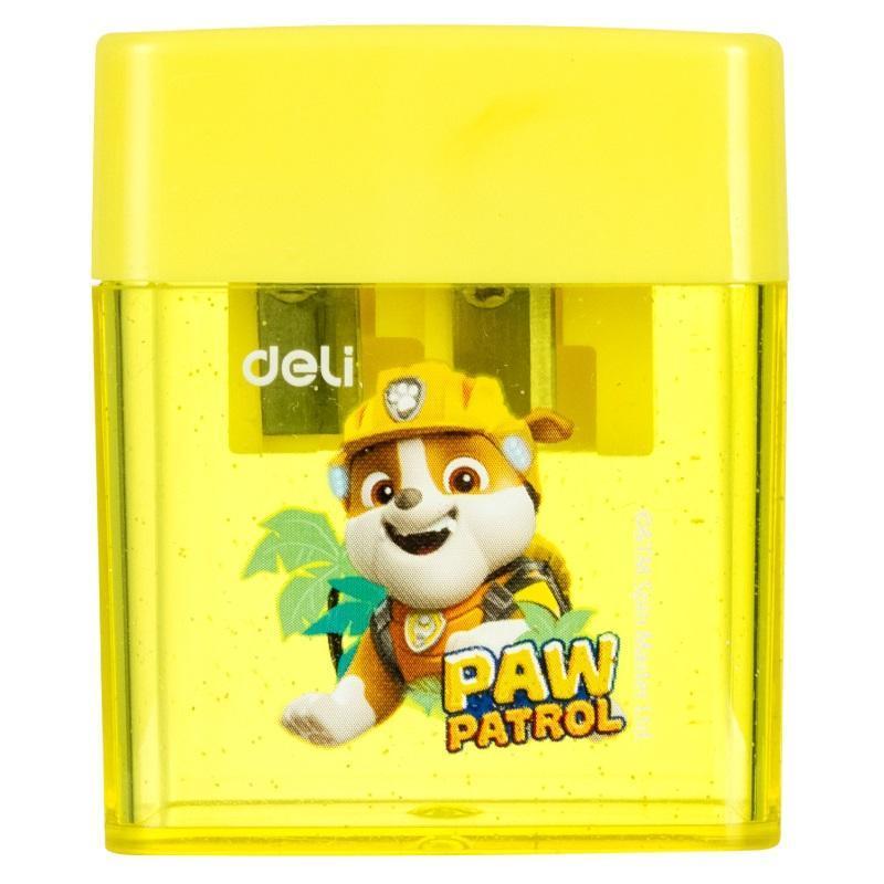 Точилка ручная пластиковая Deli Paw Patrol 2 отверстия контейнер цветная 12шт, Разноцветный
Точилка ручная пластиковая Deli Paw Patrol 2 отверстия контейнер цветная 12шт, Разноцветный