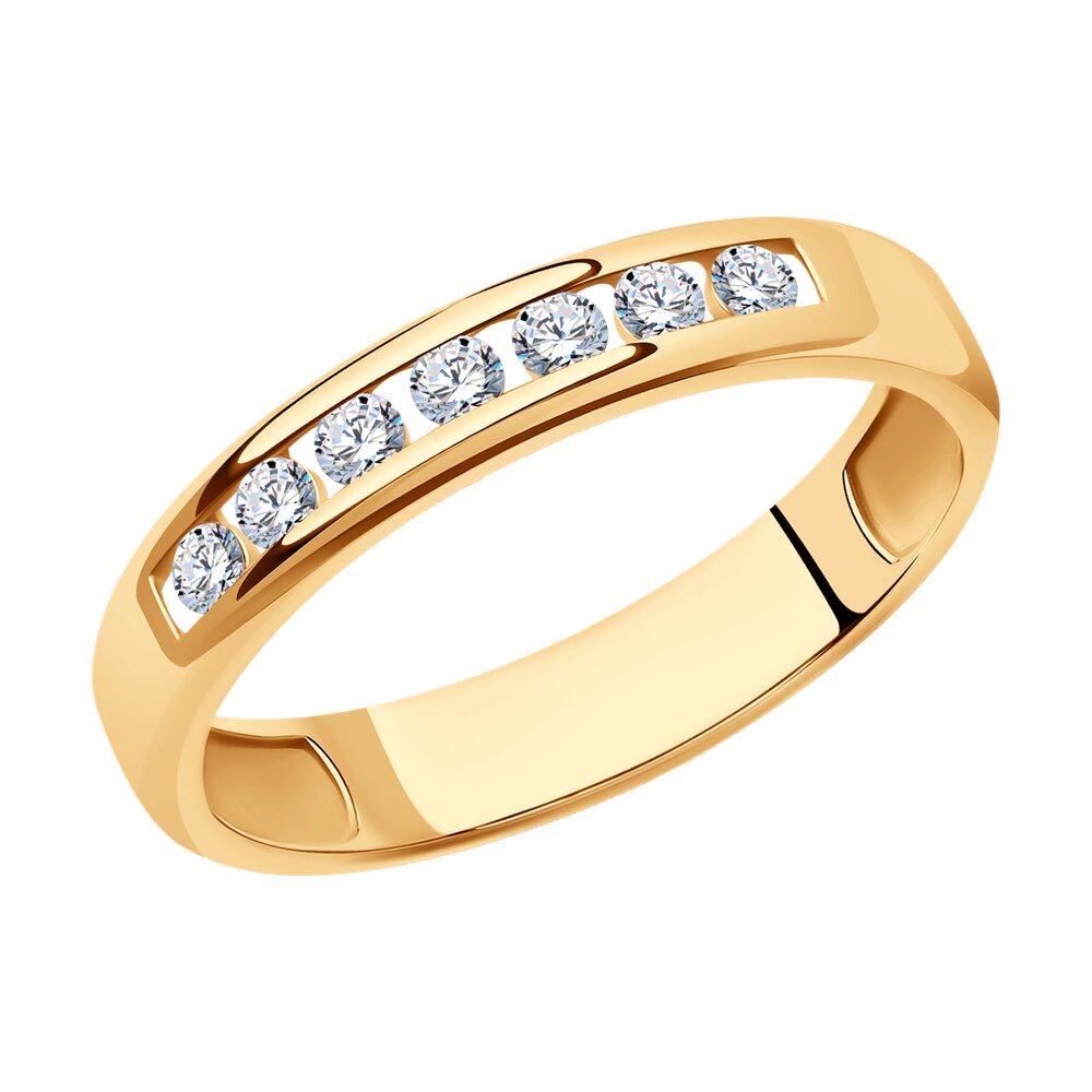 Кольцо обручальное из красного золота р. 17 SOKOLOV Diamonds 1012300, бриллиант, 1012300
Кольцо обручальное из красного золота р. 17 SOKOLOV Diamonds 1012300, бриллиант, 1012300