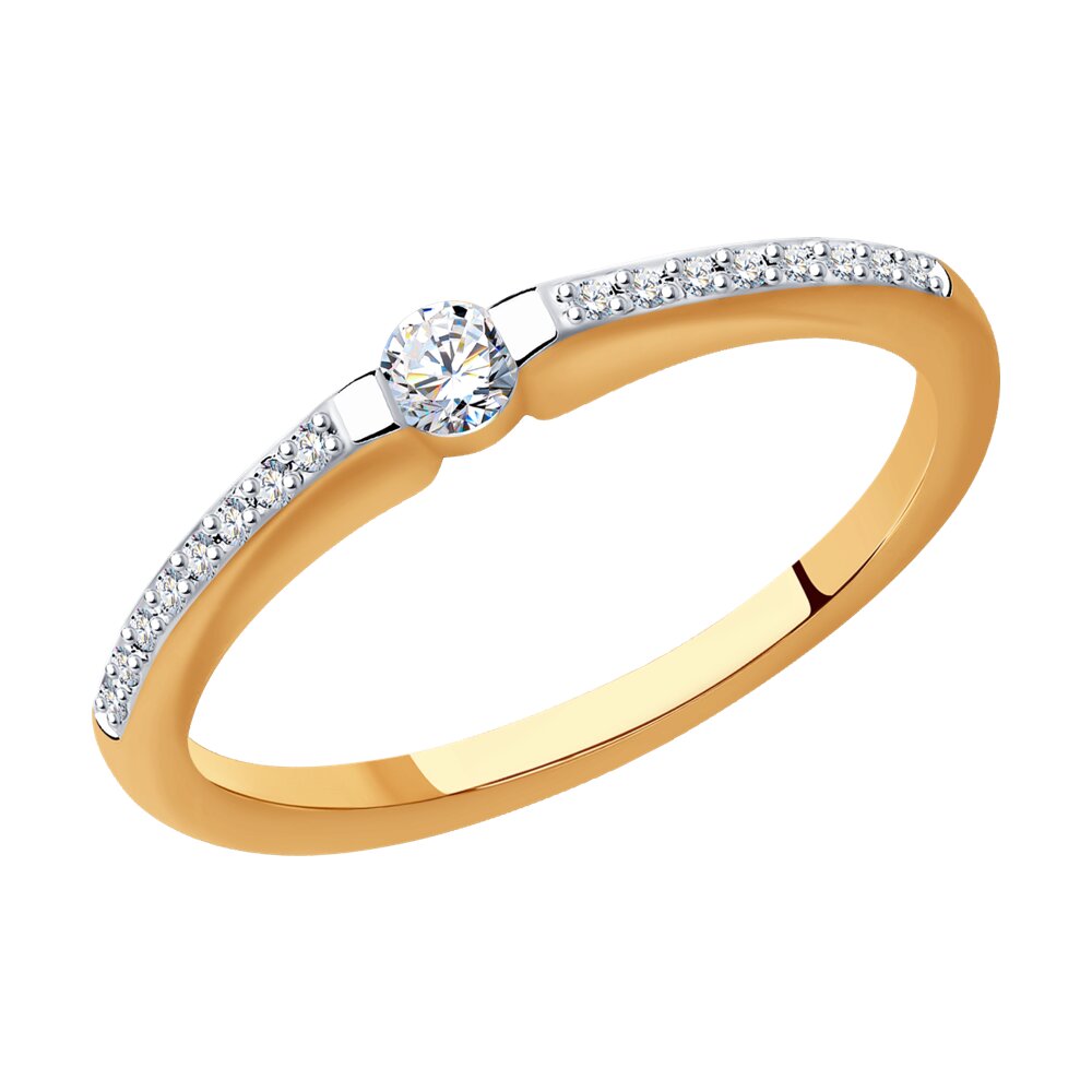 Кольцо помолвочное из красного золота с бриллиантом р. SOKOLOV Diamonds 1012298, 1012298
Кольцо помолвочное из красного золота с бриллиантом р. SOKOLOV Diamonds 1012298, 1012298