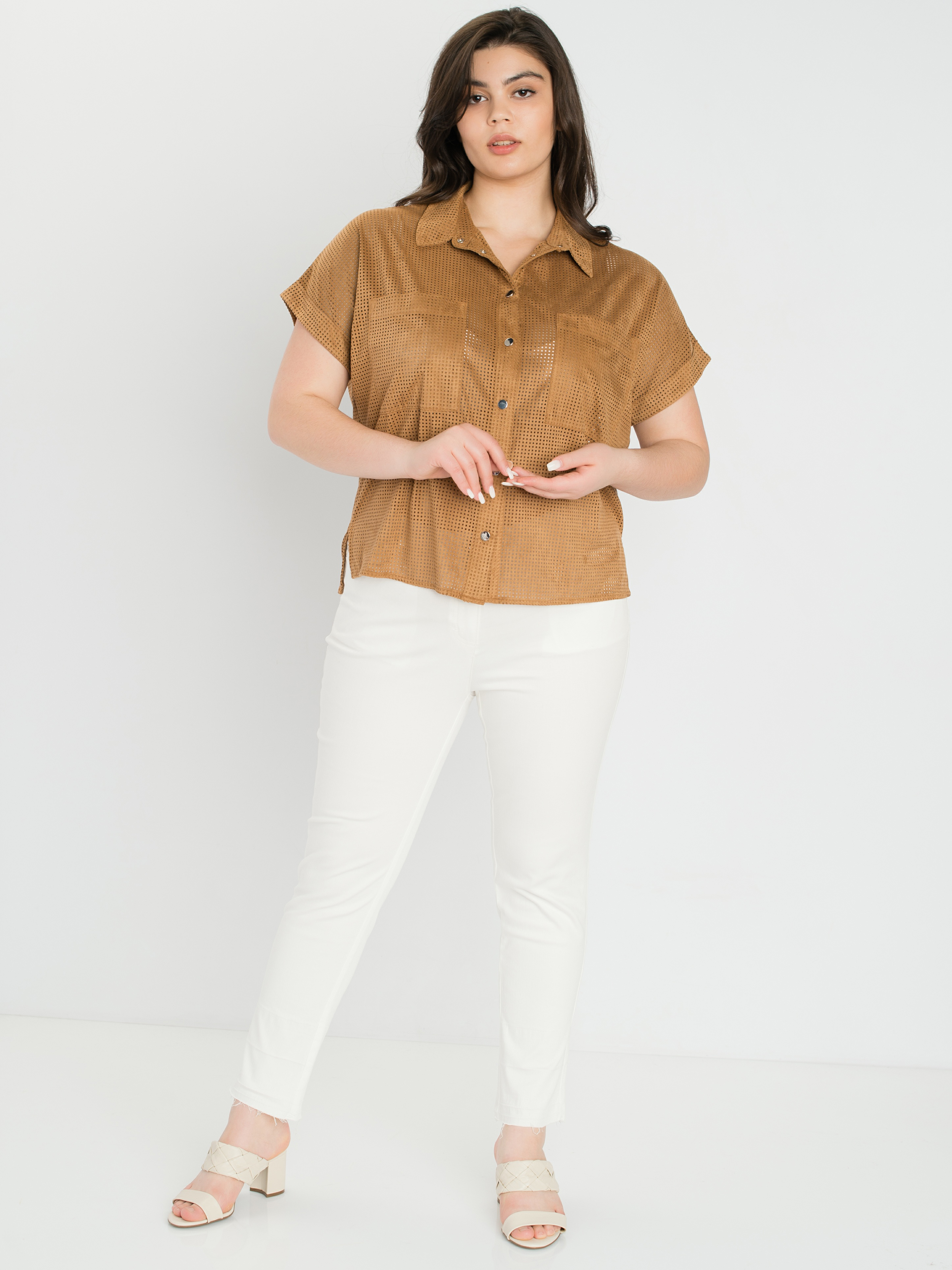 Рубашка женская SAMOON by GERRY WEBER 860029-21301-7120 коричневая 42, 860029-21301-7120
Рубашка женская SAMOON by GERRY WEBER 860029-21301-7120 коричневая 42, 860029-21301-7120
