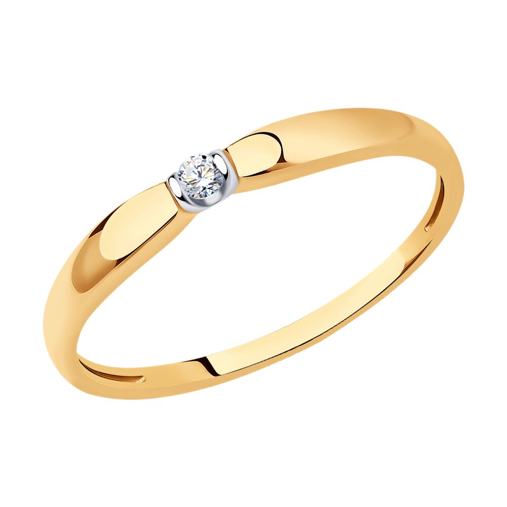 Кольцо помолвочное из красного золота с бриллиантом р. 16,5 SOKOLOV Diamonds 1012263, 1012263
Кольцо помолвочное из красного золота с бриллиантом р. 16,5 SOKOLOV Diamonds 1012263, 1012263