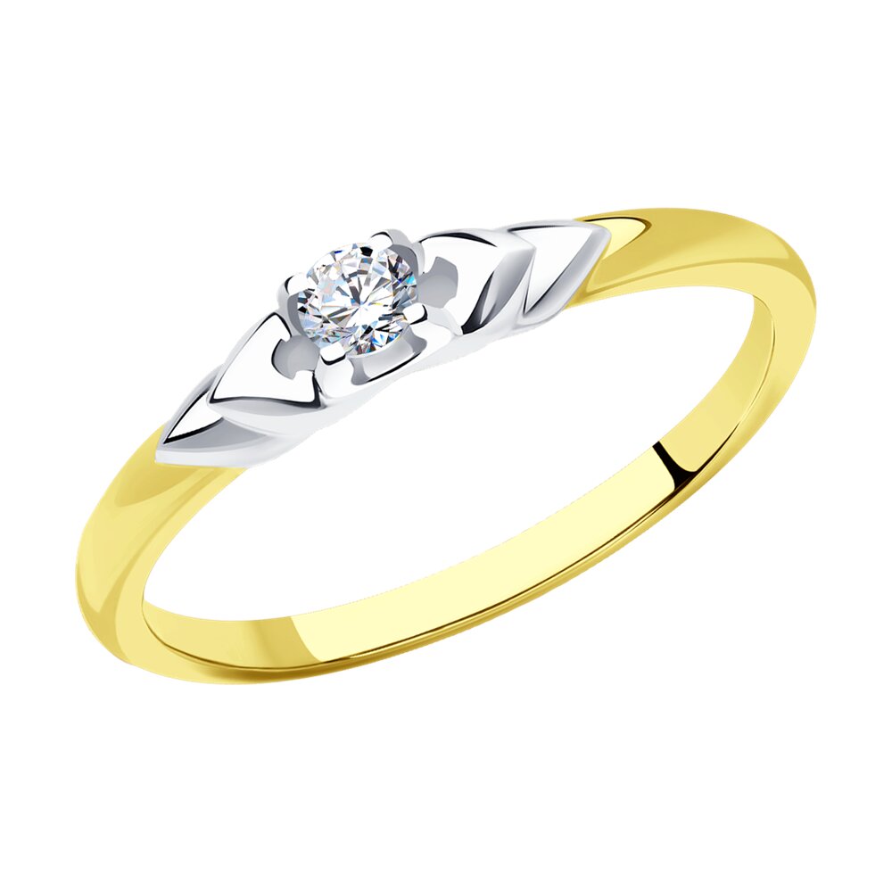 Кольцо помолвочное из желтого золота с бриллиантом р. SOKOLOV Diamonds 1012258-2, 1012258-2
Кольцо помолвочное из желтого золота с бриллиантом р. SOKOLOV Diamonds 1012258-2, 1012258-2
