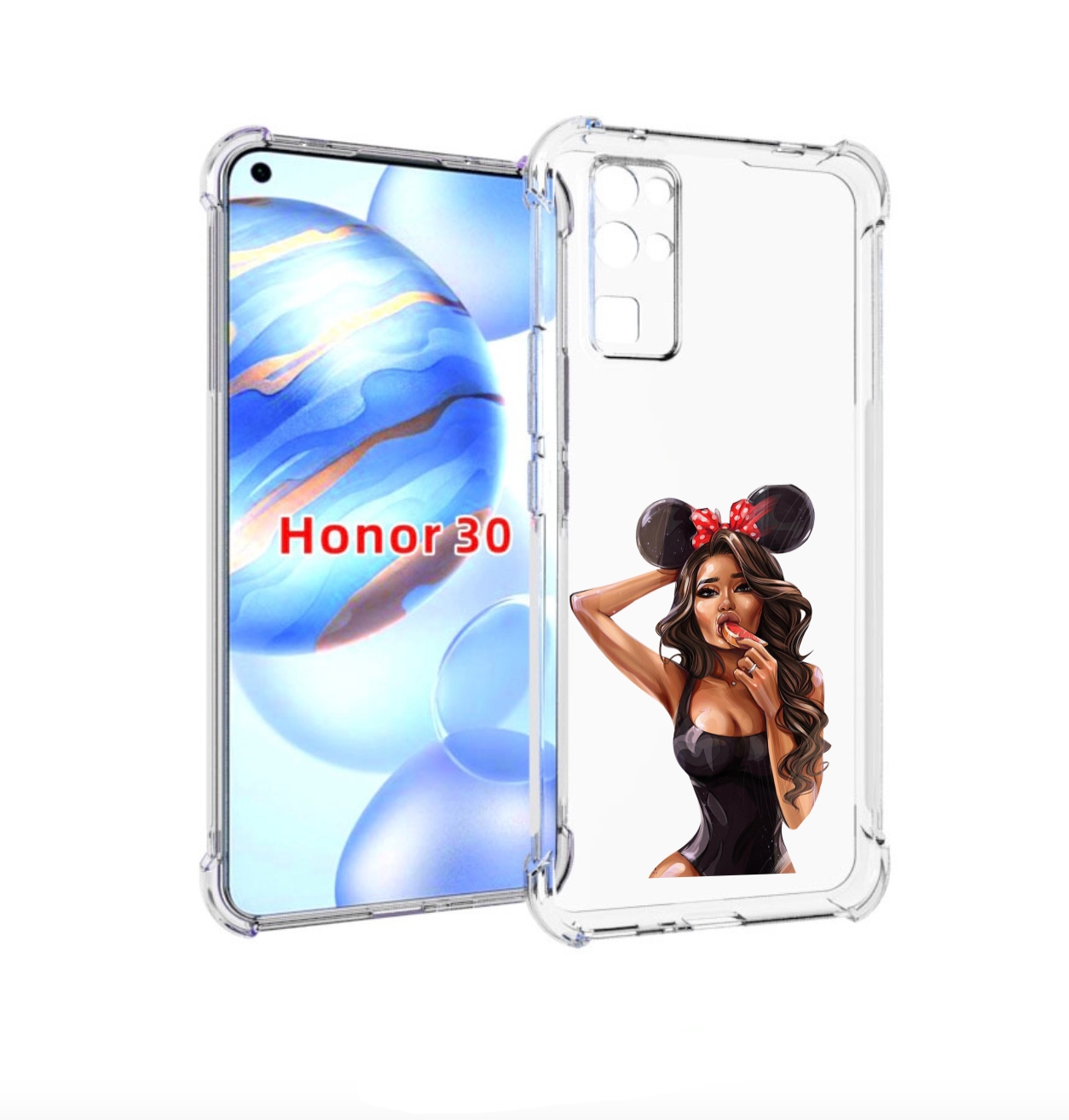 Чехол бампер MyPads девушка-с-грейпфрутом женский для Honor 30 (, Прозрачный, Tocco
Чехол бампер MyPads девушка-с-грейпфрутом женский для Honor 30 (, Прозрачный, Tocco