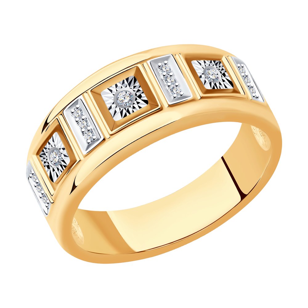 Кольцо из комбинированного золота с бриллиантом р. SOKOLOV Diamonds 1012187, 1012187
Кольцо из комбинированного золота с бриллиантом р. SOKOLOV Diamonds 1012187, 1012187
